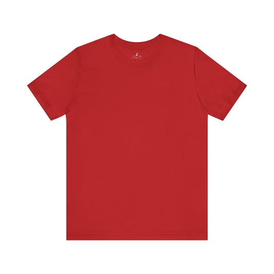 Red Jersey Short Sleeve Tee