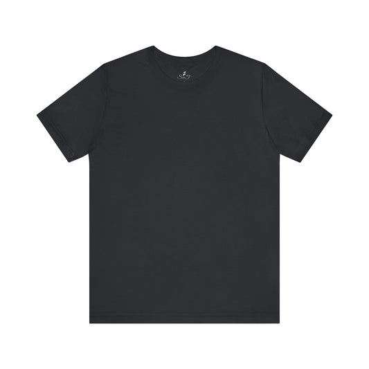 Vintage Black Jersey Short Sleeve Tee